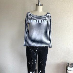 REVOLVE KAIN Label Sabine Striped Feministe Tee Shirt
